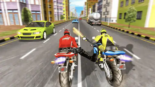 Bike Attack HighwayStunt Rider screenshot 4