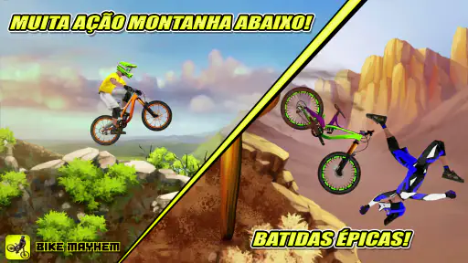 Bike Mayhem Mountain Racing screenshot 1