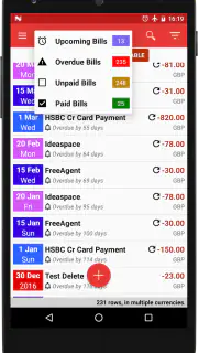 Bills Reminder & Organizer screenshot 2