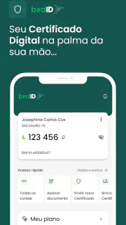 Bird ID: Certificado Digital screenshot 1