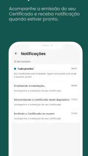 Bird ID: Certificado Digital screenshot 4