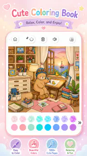BOBBIE Goods Coloring Game screenshot 1