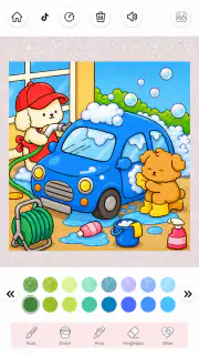 BOBBIE Goods Coloring Game screenshot 6