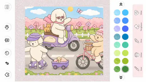 BOBBIE Goods Coloring Game screenshot 8
