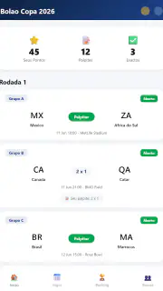 Bolão Copa 2026 screenshot 6