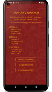 Bora Churrasco: Calcule carnes screenshot 6