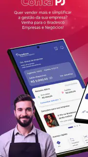 Bradesco Empresas: Conta PJ screenshot 1