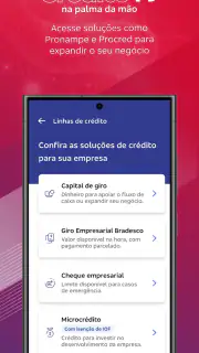 Bradesco Empresas: Conta PJ screenshot 3