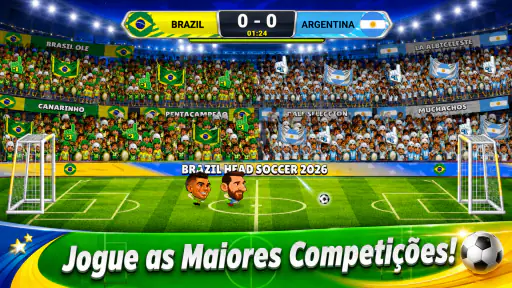 Brasil 2026 Jogo de Futebol screenshot 1