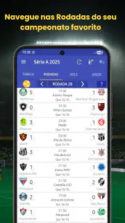 Brasileirão 2026 Série A BCD screenshot 3