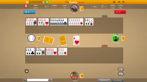 Buraco Fechado (canastra) screenshot 2