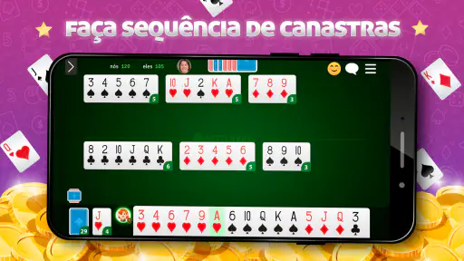 Buraco Online - Mano a Mano screenshot 5