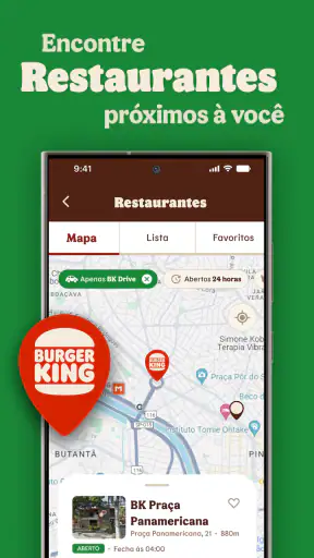 Burger King Brasil screenshot