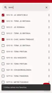 BusFinder - Ônibus SP screenshot 5