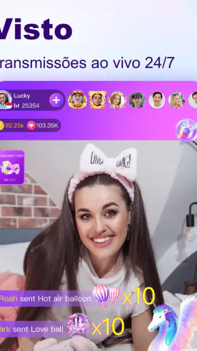 BuzzCast - Live Video Chat App screenshot