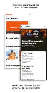 Byma - Ingressos para eventos screenshot 2