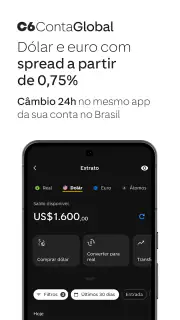 C6 Bank: Cartão, Conta e Mais! screenshot 2