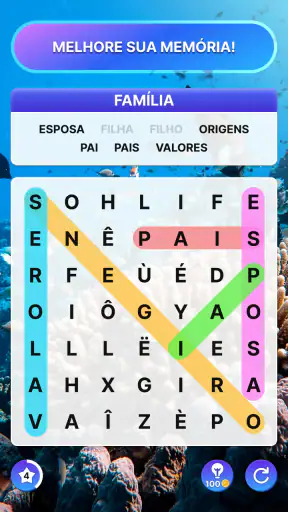 Caça Palavras! screenshot