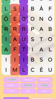 Caça-palavras: Bíblia screenshot 8