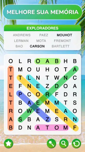 Caça palavras Brasileiro screenshot