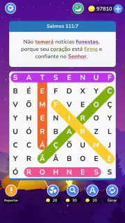Caca Palavras Cruzadas Bíblia screenshot 3