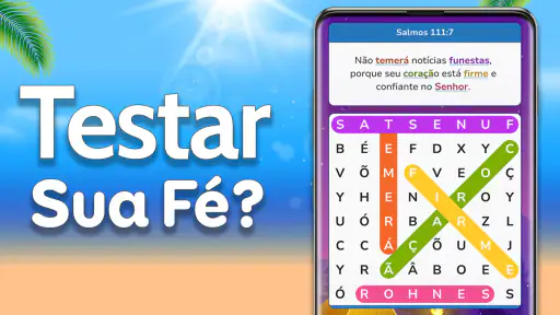 Caca Palavras Cruzadas Bíblia screenshot 8