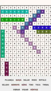 Caça-Palavras Difícil screenshot 2