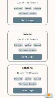 Caça-Palavras Difícil screenshot 3