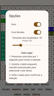Caça-Palavras Difícil screenshot 5