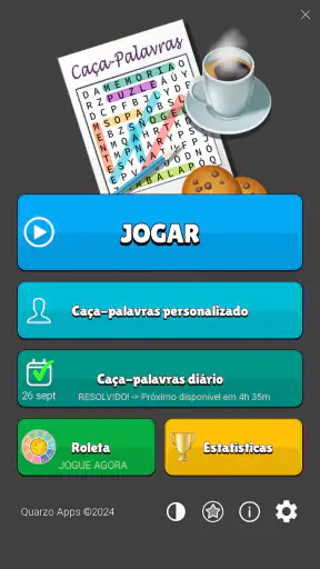 Caça Palavras - em Brasileiro screenshot