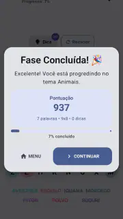 Caça Palavras - Jogo Clássico screenshot 4