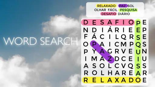 Caça-Palavras: Jogo Offline screenshot 6