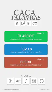 Caça-Palavras Silábico screenshot 4