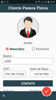 Cadastro de Clientes screenshot 4