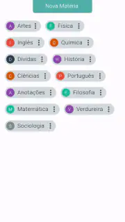 Caderno Anotações por Matérias screenshot 2
