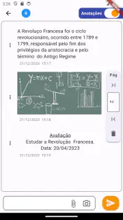 Caderno Anotações por Matérias screenshot 3