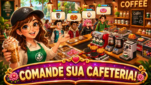 Cafe Panic: Jogo de cozinha screenshot 2