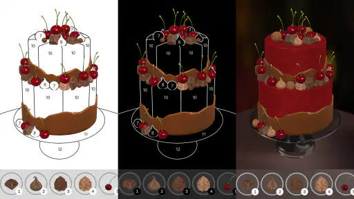 Cake Coloring 3D screenshot 5