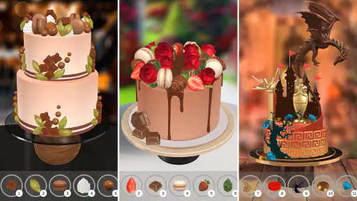 Cake Coloring 3D screenshot 7
