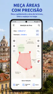 Calculadora de área de terra screenshot 1