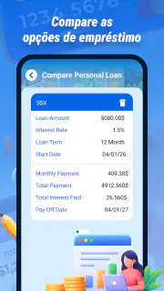 Calculadora Empréstimo Fácil screenshot 3
