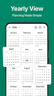 Calendar 2026 - Launcher screenshot 2