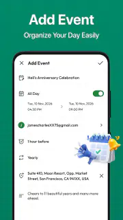 Calendar 2026 - Launcher screenshot 3