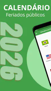Calendário em português 2026 screenshot 1