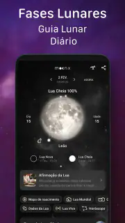 Calendário fases da lua- MoonX screenshot 2