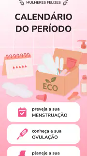 Calendário Menstrual - Período screenshot 1