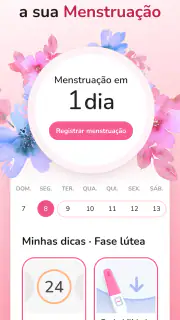 Calendário Menstrual - Período screenshot 2