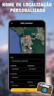 Câmara GPS: Mapa, Data e Hora screenshot 5