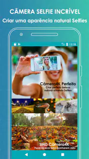 Câmera 4K UHD Panorama Selfie screenshot 3