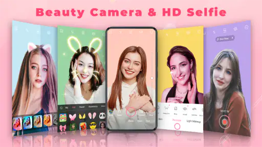 Câmera de Beleza-Câmera Selfie screenshot